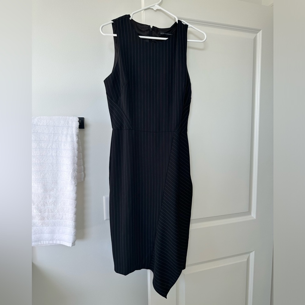 NWOT White House Black Market Pinstripe Dress